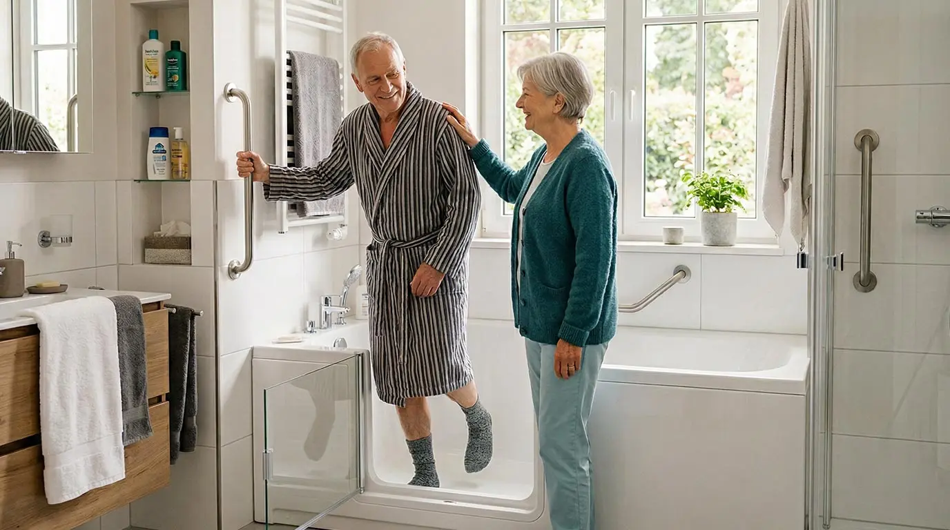 Badewannentür vs. Badewannenlift im Vergleich 2026